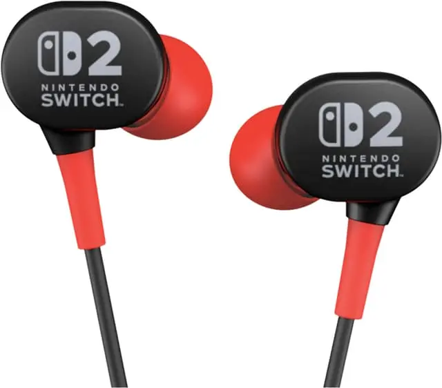 PowerA Switch 2 kablede in-ear hodetelefoner