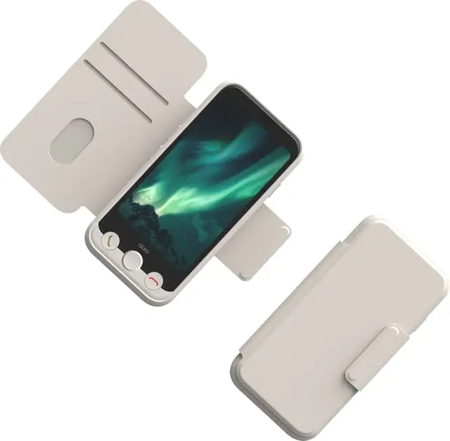 Doro Aurora A11 Plus 64GB/4GB - Grafitt (A11 Inkl. lommebokdeksel og beskyttelsesglass)