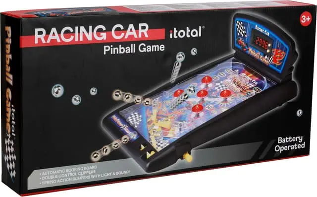 iTotal Racing Car themed mini PinBall