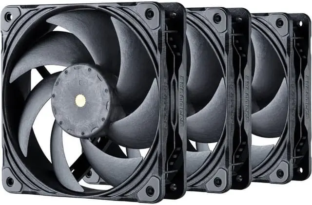 Phanteks T30 120mm PWM-vifte (sort/3-pk)