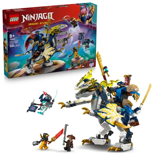 LEGO NINJAGO Rogues robotdragerytter 71843