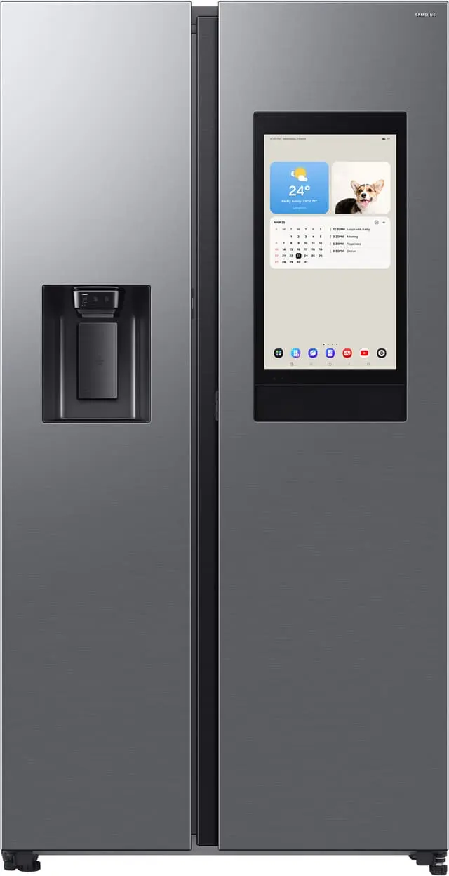 Samsung side-by-side RS90F66BETEF (rustfritt stål)