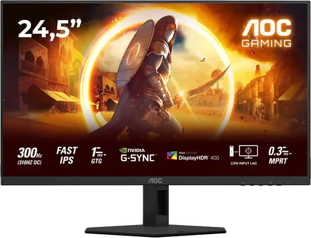 AOC 25G4SRE 24/FHD/IPS/310Hz/1ms gaming-skjerm