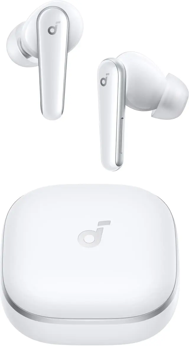 Soundcore Liberty 5 helt trådløse in-ear hodetelefoner (hvit)