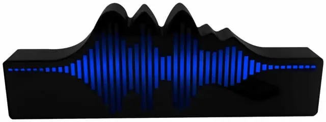 Fizz Creations Sound Wave logo USB lampe