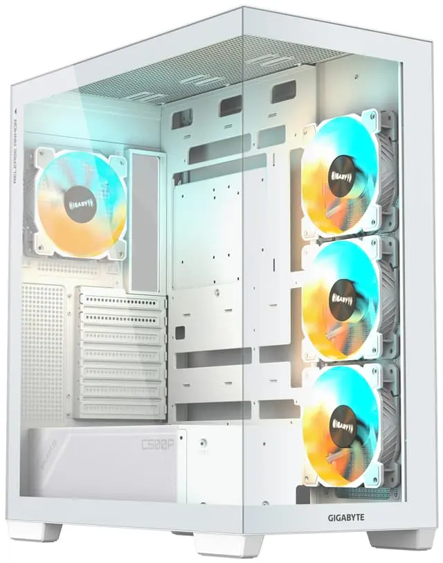 Gigabyte C500 Panoramic PC-kabinett (stealth ice)