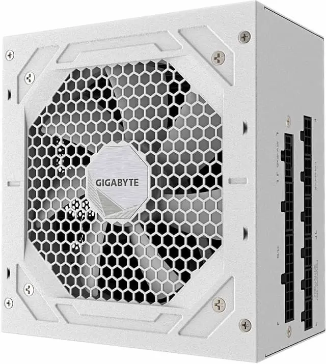Gigabyte UD850GM PG5 ICE 850W strømforsyningsenhet (hvit)