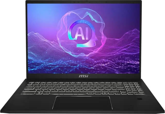 MSI Summit A16 AI R-9/32/1000/QHD 16" Copilot+ bærbar PC