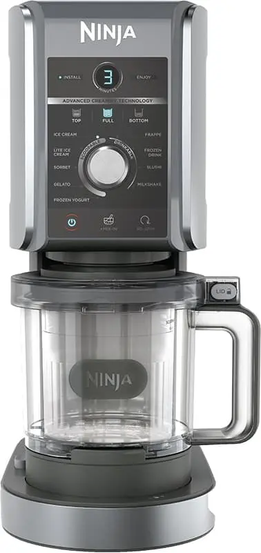 Ninja CREAMi Deluxe ismaskin NC502EU (sølv)