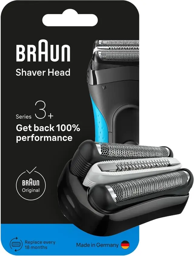 Braun 32B KeyPart reservehode 735797 (sort)