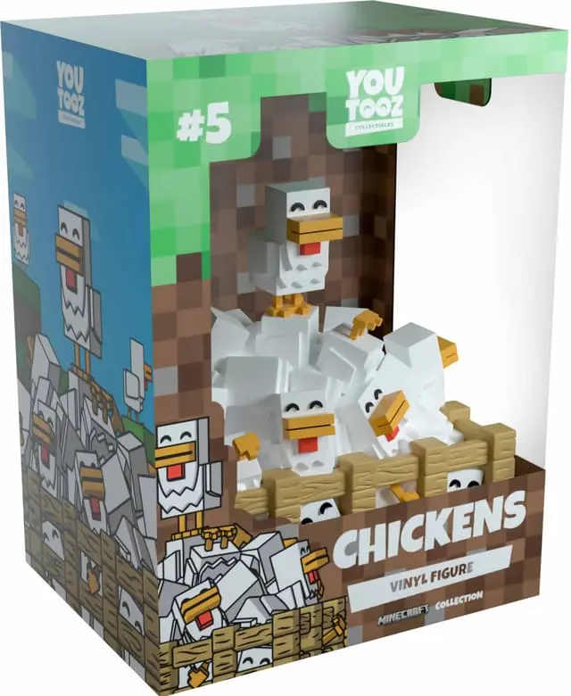 YouTooz Minecraft actionfigur (Chickens)