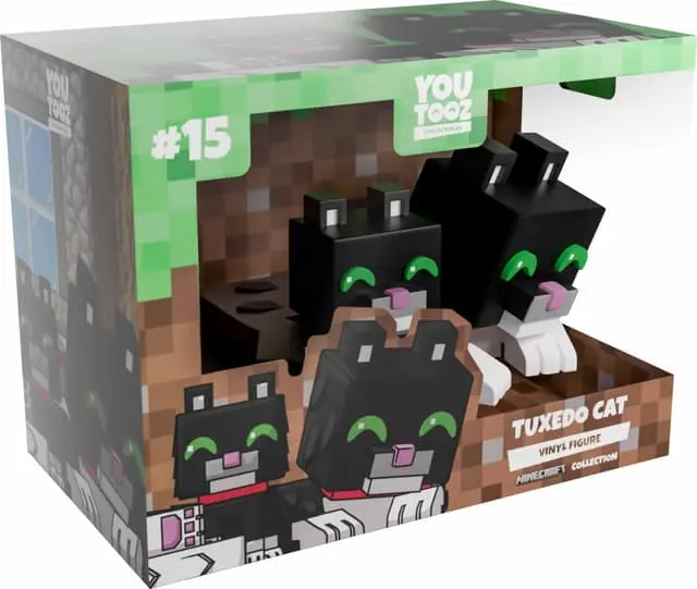 YouTooz Minecraft actionfigur (Tuxedo Cat)
