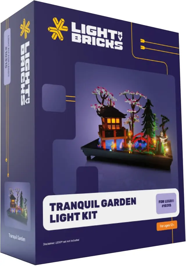 Light My BricksTranquil garden lyssett