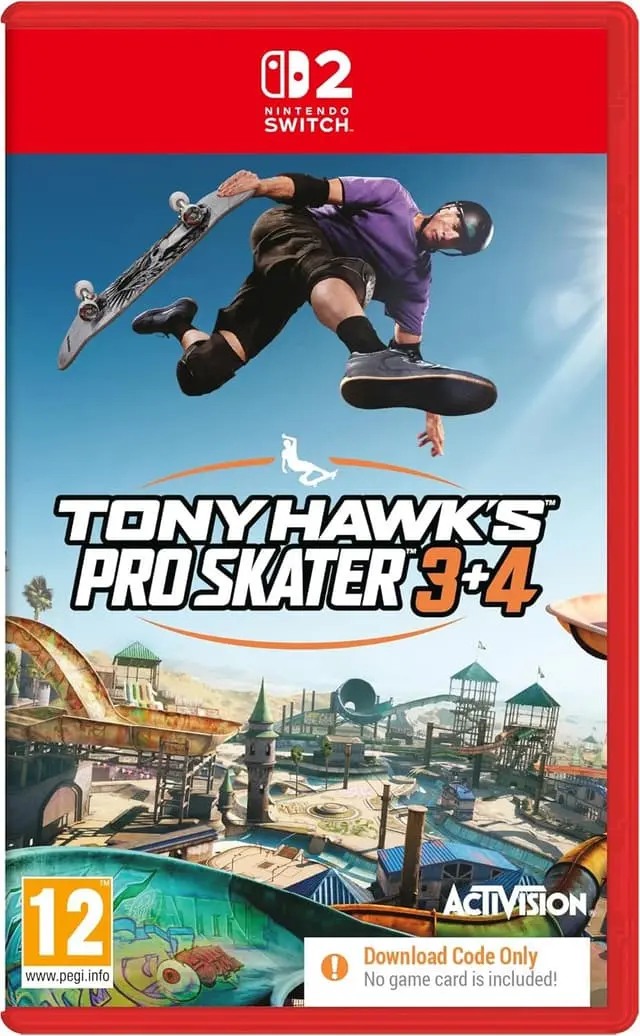 Tony Hawk's Pro Skater 3 + 4 - Code in Box (Switch 2)