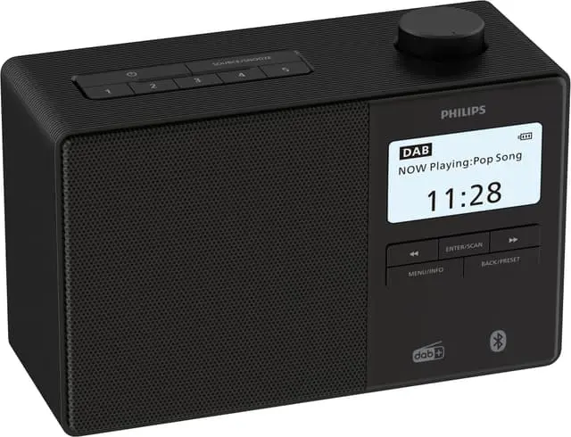 Philips R5600 bærbar klokkeradio