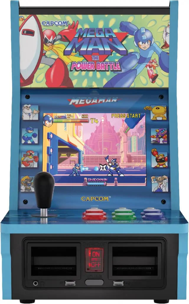 Evercade Arcade Alpha Mega Man Edition arkademaskin
