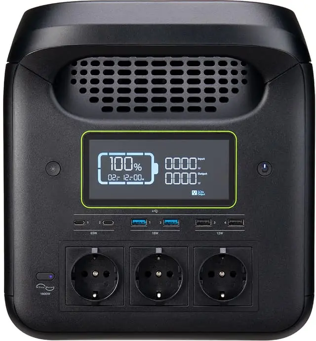 Acer 1800W bærbar strømstasjon