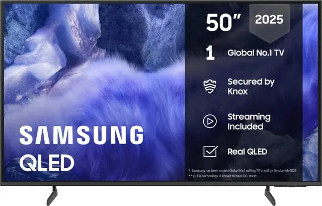 Samsung 50” QEF1 4K QLED Smart-TV (2025)