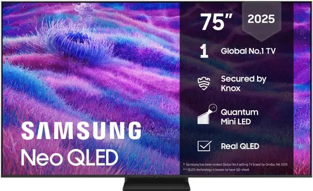 Samsung 75" QN80F 4K MiniLED Smart-TV (2025)