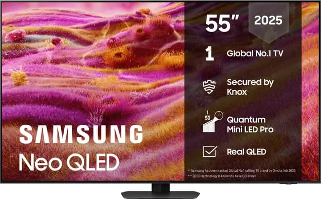 Samsung 55" QN90F Neo QLED 4K MiniLED Smart TV (2025)