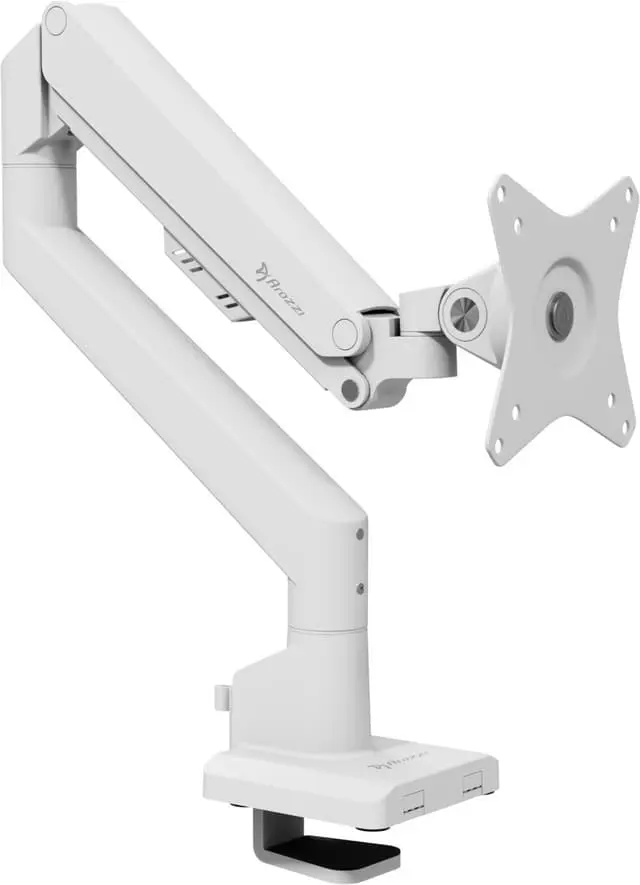 Arozzi Alzare Neo Gas Spring skjermarm (hvit)