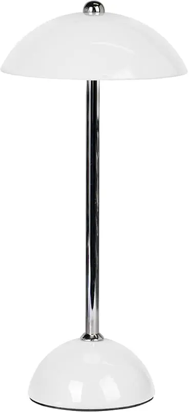 Aura oppladbar bordlampe EL206258042 (hvit)