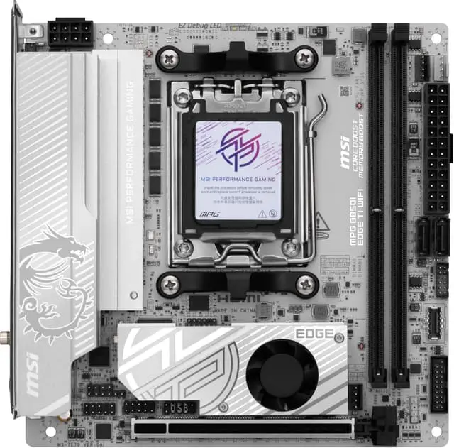 MSI MPG B850I EDGE TI WIFI hovedkort