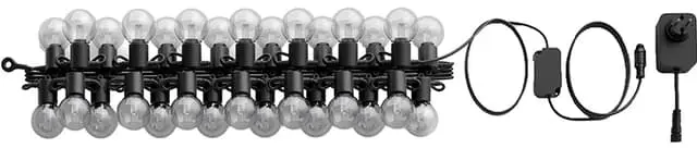 Philips Festavia Hue White utendørs lyslenke (21 meter)
