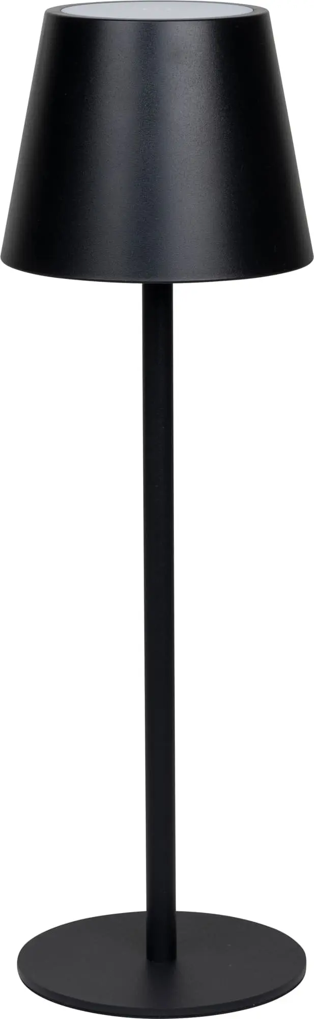 Aura oppladbar bordlampe EL33725801 (sort)