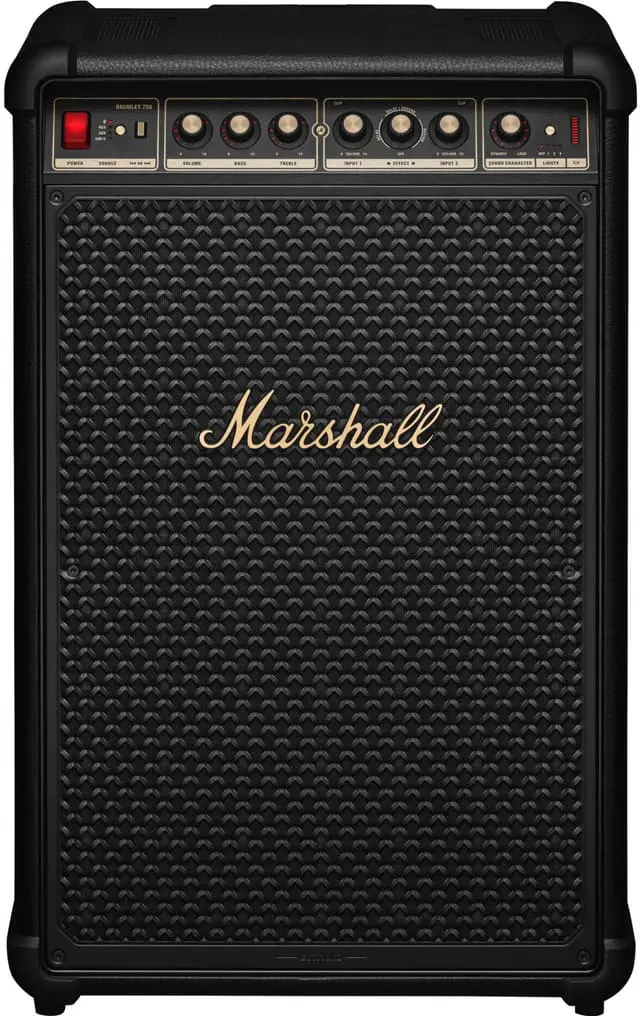 Marshall Bromley 750 trådløs bærbar høyttaler (sort/messing)