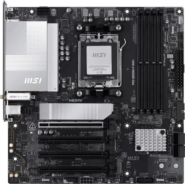 MSI PRO B850M-P WIFI motherboard