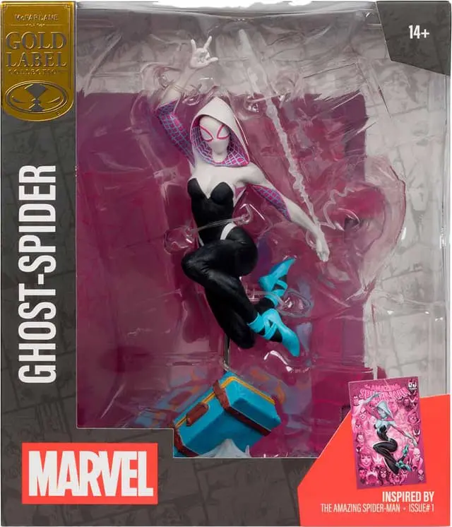 McFarlane Marvel actionfigur (Ghost Spider)