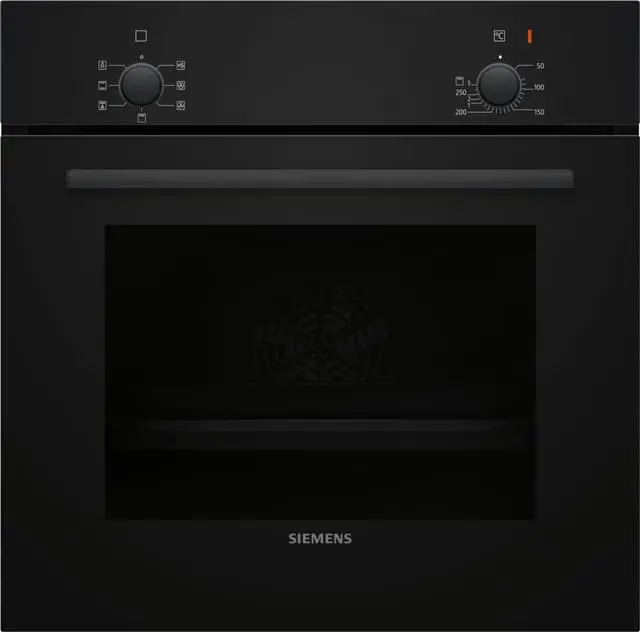 Siemens iQ100 Innbyggingsovn HB010FBA1 (sort)