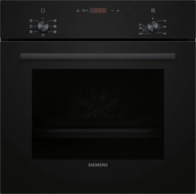 Siemens iQ100 Innbyggingsovn HB013FBB1 (sort)