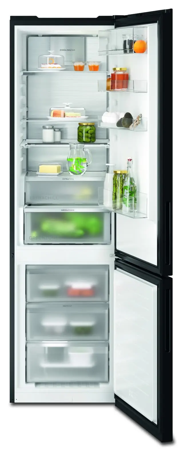 Electrolux Serie 800 Kombiskap ENT8MD36K (sort)