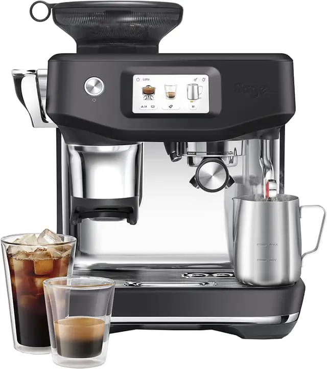 Sage Barista kaffemaskin SES882BTR (sort trøffel)