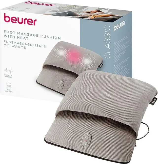 Beurer FM28 Kompakt fotmassasjeapparat 10556 (trendy grå)