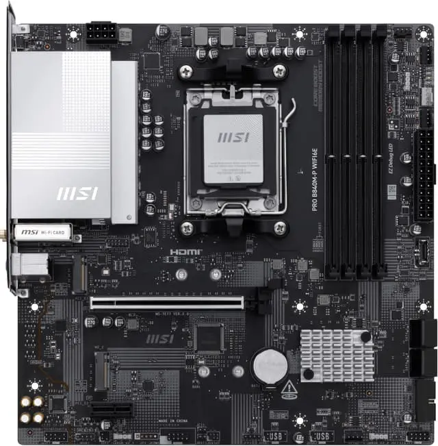MSI PRO B840M-P WIFI6E hovedkort