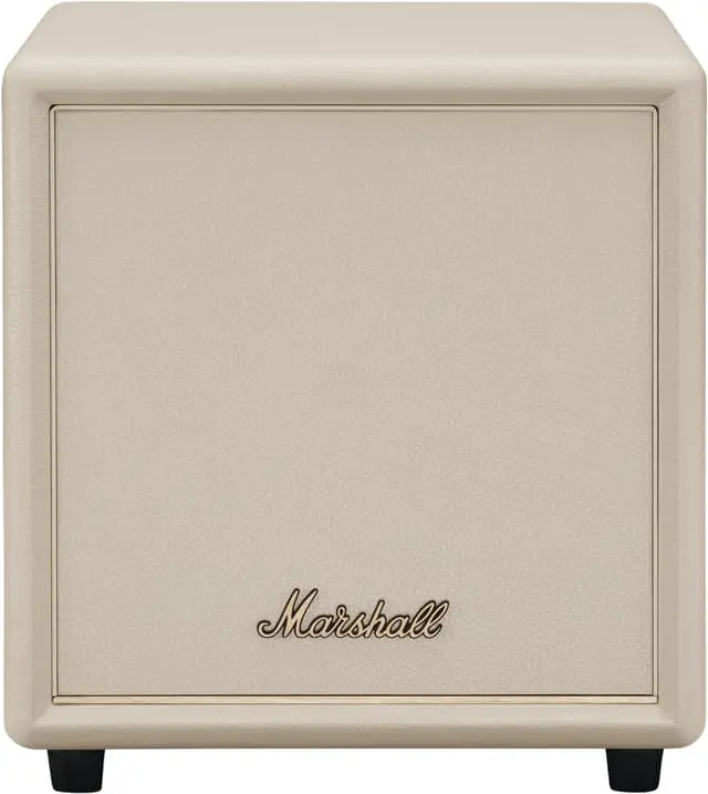 Marshall Heston Sub 200 trådløs subwoofer (kremfarget)