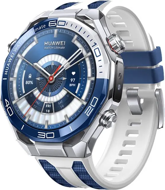 Huawei Watch Ultimate 2 smartklokke (blå) (LTE)