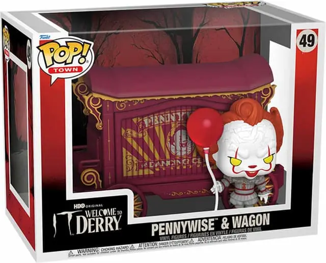Funko Welcome to Derry actionfigur (Pennywise & Wagon)