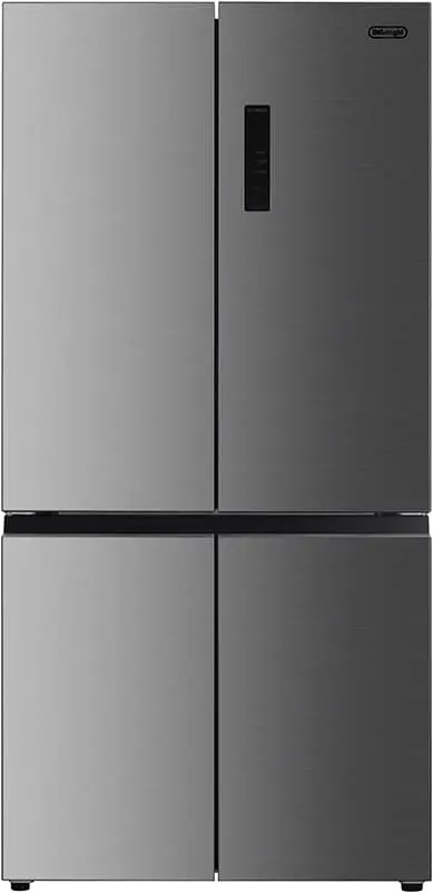 Delonghi side-by-side D4D90X25D (rustfritt stål)