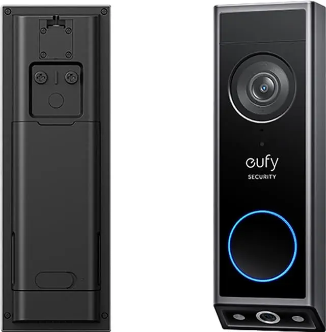 Eufy E340 videodørklokke (sort)