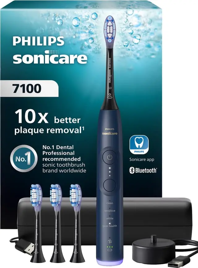 Philips Sonicare Series 7100 elektrisk tannbørste HX7423/08 (Navy Blue)