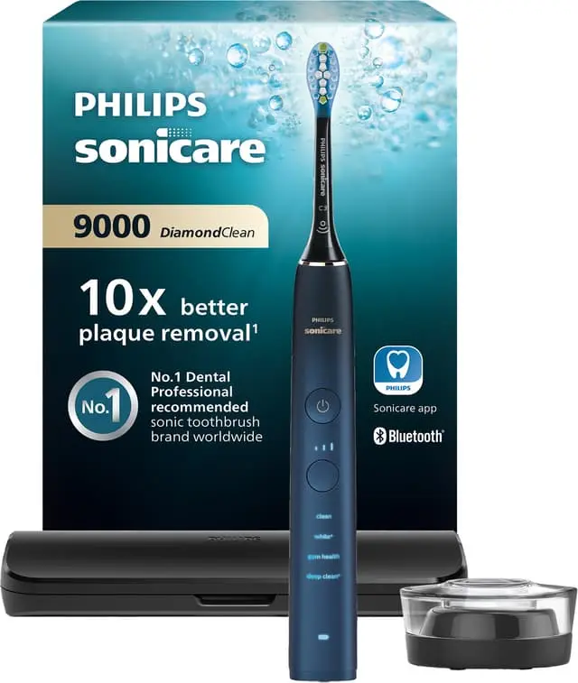 Philips Sonicare DiamondClean 9000 elektrisk tannbørste HX991188 (blå)
