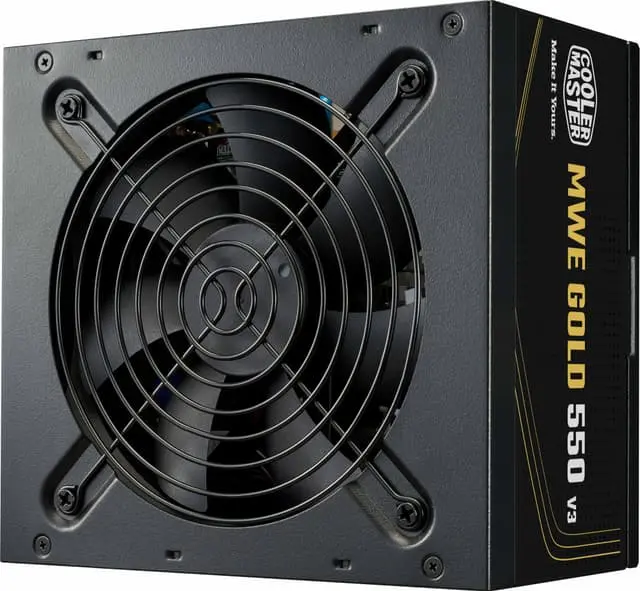 Cooler Master MWE Gold V3 NM 550W power supply unit (black)