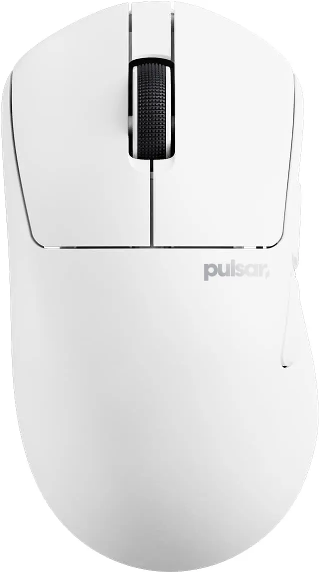 Pulsar X3 Crazylight LHD trådløs mus (hvit)