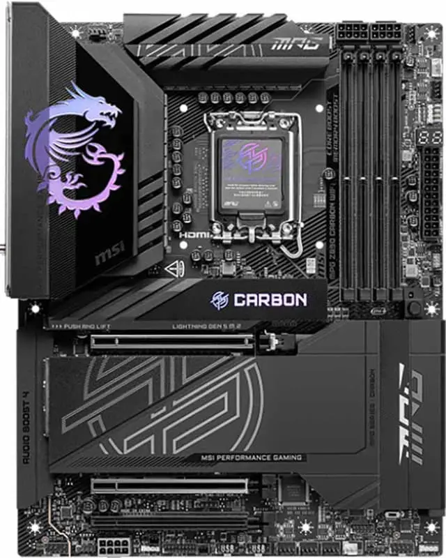 MSI MPG Z890 CARBON Wi-Fi hovedkort