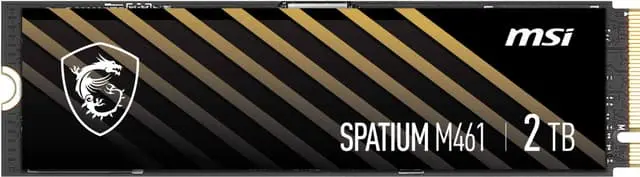 MSI Spatium M461 M.2 intern SSD (2TB)