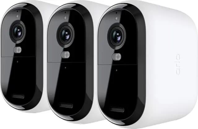 Arlo Essential3 2K overvåkningskamera (3-pk)